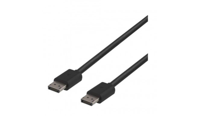 Deltaco DP8K-1020 DisplayPort cable 2 m Black