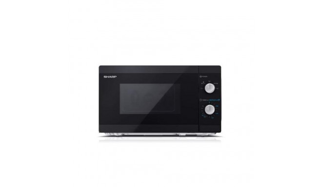 Sharp YC-MS01E-B microwave Countertop Solo microwave 20 L 800 W Black