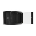 Lanberg WFFA-5409-10B rack cabinet 9U Wall mounted rack Black