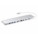 ATEN USB-C Multiport Dock with Power Pass-Thr