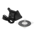 Deltaco UCR-156 smart card reader Indoor/outdoor USB USB 2.0 Black