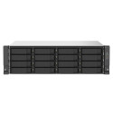 QNAP TS-1673AU-RP-16G NAS/storage server Rack (3U) Ryzen Embedded V1500B 16 GB DDR4 0 TB QNAP QTS Bl