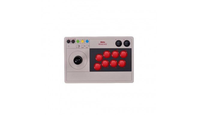 8Bitdo Arcade Stick Grey Bluetooth/USB Joystick Analogue / Digital Nintendo Switch, Nintendo Switch 