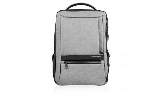 Modecom SMART 15 backpack Black/Grey Polyester