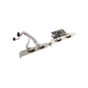 Lanberg PCE-DB9-004 interface cards/adapter Internal PCIe