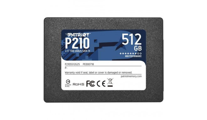Patriot Memory P210 512 GB 2.5" Serial ATA III