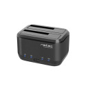 NATEC Kangaroo Dual USB 3.2 Gen 1 (3.1 Gen 1) Type-A Black