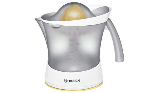 Bosch MCP3500 electric citrus press 0.8 L 25 W White, Yellow