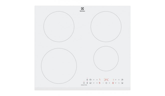 Electrolux LIR60430BW White Built-in 60 cm Zone induction hob 4 zone(s)