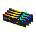 Kingston Technology FURY Beast 64GB 6000MT/s DDR5 CL40 DIMM (Kit of 4) RGB XMP