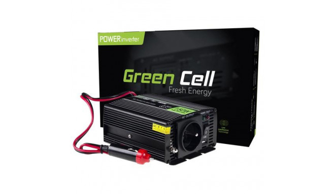 Green Cell INV06 power adapter/inverter Auto 150 W Black