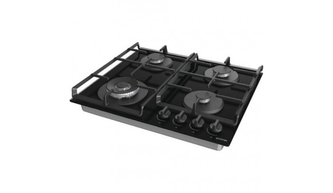 Gorenje GTW641EB hob Black Built-in 60 cm Gas 4 zone(s)