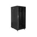 Lanberg FF01-6827-12B rack cabinet 27U Freestanding rack Black