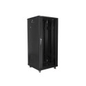 Lanberg FF01-6627-12B rack cabinet 27U Freestanding rack Black