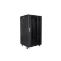 Lanberg FF01-6622-12B rack cabinet 22U Freestanding rack Black