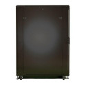 Extralink Rackmount cabinet 27U 600x800 Black standing