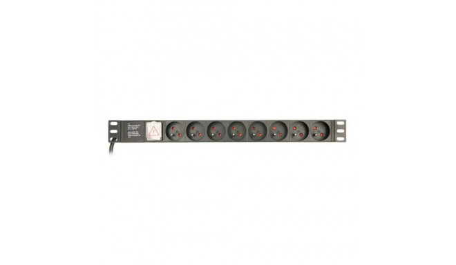 Gembird EG-PDU-014-FC14 power distribution unit (PDU) 8 AC outlet(s) 1U Black