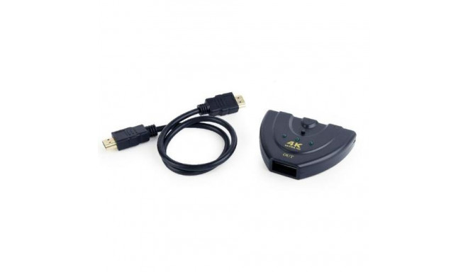 Gembird DSW-HDMI-35 interface hub Black