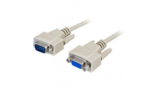 Deltaco DEL-37 serial cable Grey 2 m 9 pin D-Sub