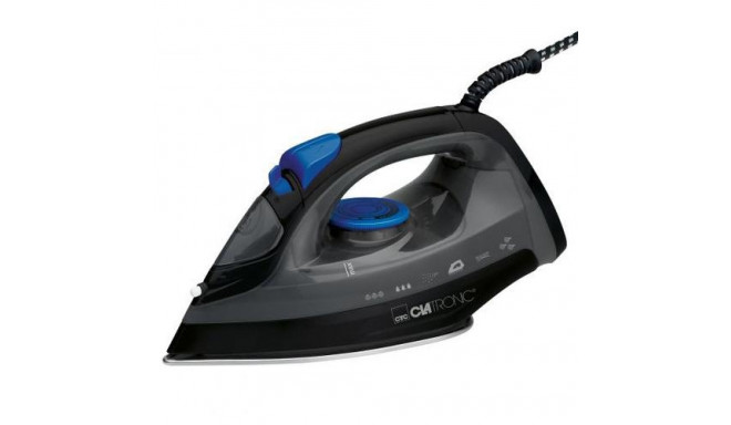 Clatronic DB 3703 iron Dry &amp; Steam iron Stainless Steel soleplate 1800 W Black, Grey