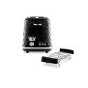 De’Longhi Brilliante 2 slice(s) 900 W Black