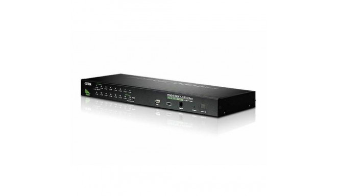 ATEN 16-Port USB - PS/2 VGA KVM Switch with USB Peripheral port