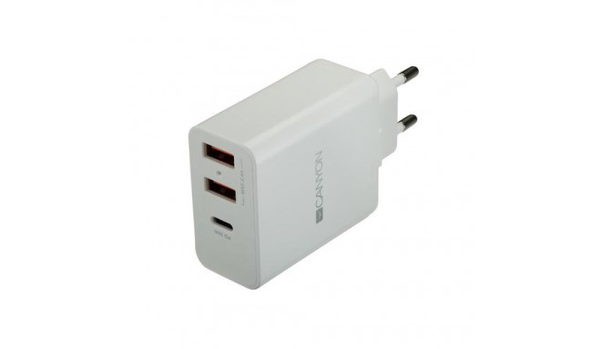 Canyon CNE-CHA08W power adapter/inverter 30 W White