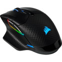 Corsair DARK CORE RGB SE mouse Gaming Right-hand RF Wireless + Bluetooth + USB Type-A Optical 18000 