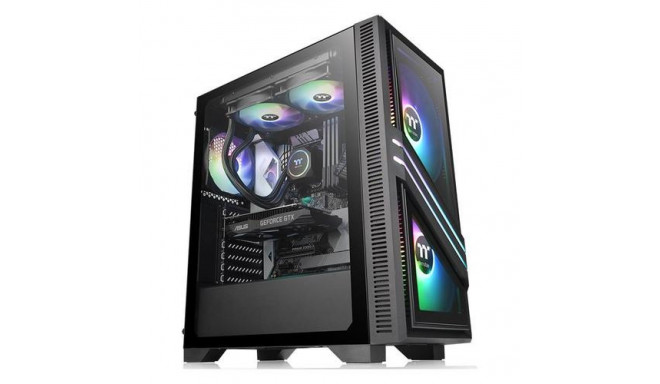Thermaltake Versa T35 TG RGB Midi Tower Black