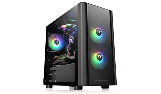 Thermaltake V150 TG Micro Tower Black