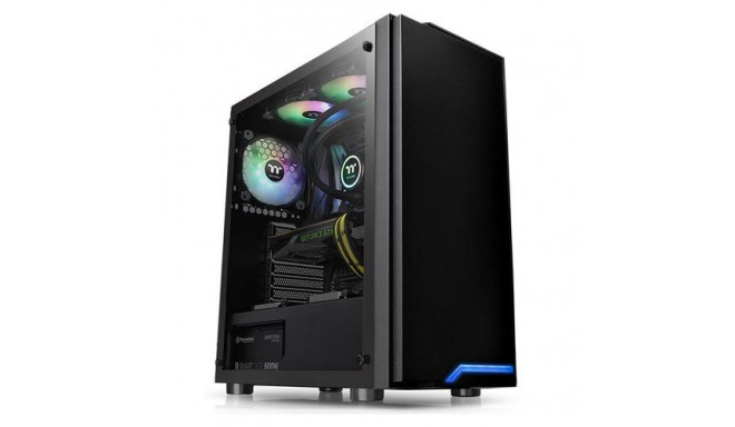 Thermaltake H100 TG Midi Tower Black