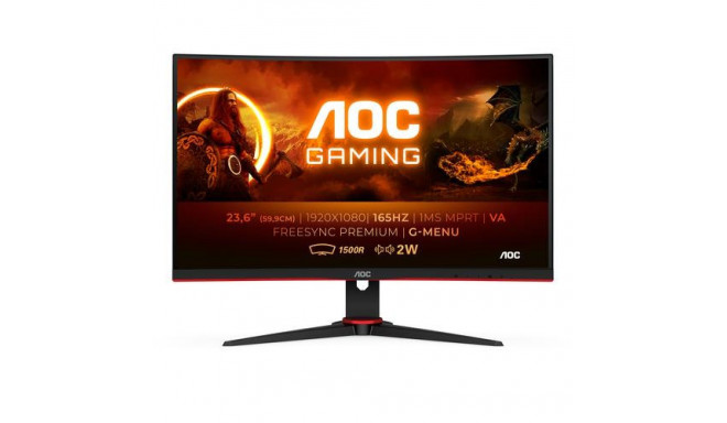 AOC G2 C24G2AE/BK computer monitor 59.9 cm (23.6&quot;) 1920 x 1080 pixels Full HD LED Black, Re