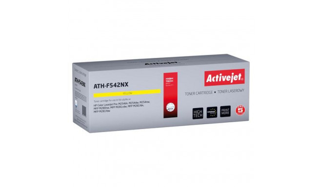 Activejet ATH-F542NX toner (replacement for HP 540 CF542X; Supreme; 2500 pages; yellow)