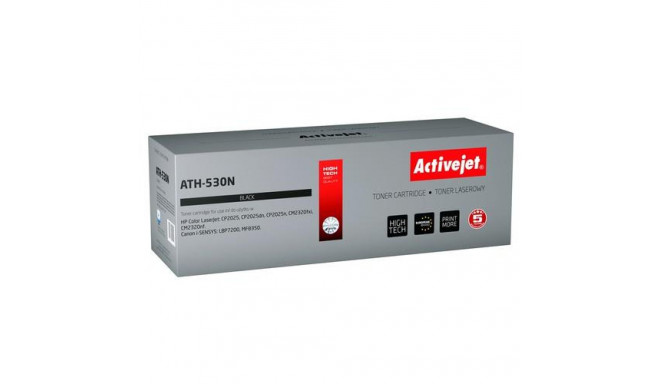 Activejet ATH-530N toner (replacement for HP 304A CC530A, Canon CRG-718B; Supreme; 3800 pages; black