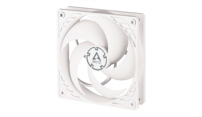 ARCTIC P12 PWM PST (White/White) Pressure-optimised 120 mm Fan with PWM PST