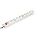 Digitus A-19-STRIP-4-IMP power distribution unit (PDU) 9 AC outlet(s) 1U White