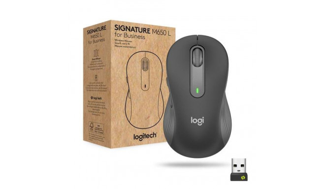 Logitech Signature M650 L Wireless Mouse for Business