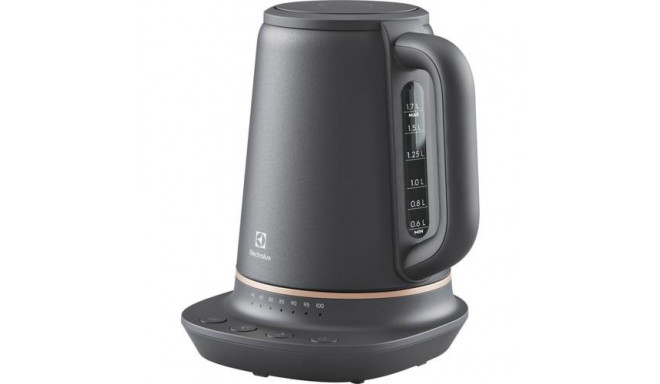 Electrolux E7K16BP electric kettle 1.7 L 2400 W Black, Copper