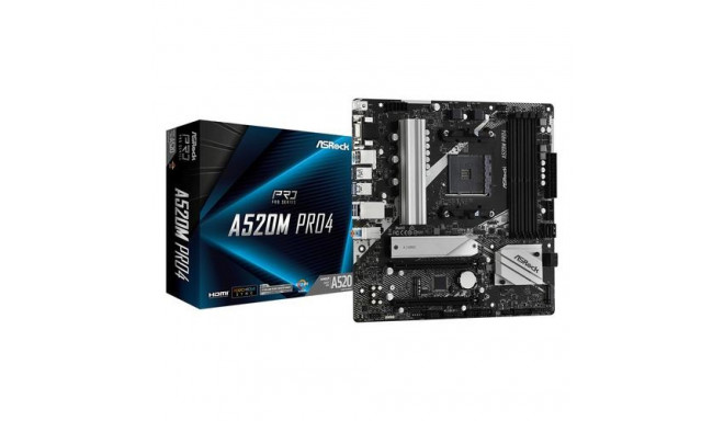 Asrock A520M Pro4 Socket AM4 micro ATX