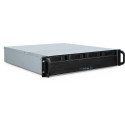 Inter-Tech 2U 2404L S-ATA Rack Black, Grey