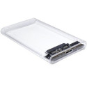 Inter-Tech GD-25000 HDD enclosure Transparent 2.5&quot;