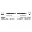 DeLOCK 85660 DisplayPort cable 2 m Black
