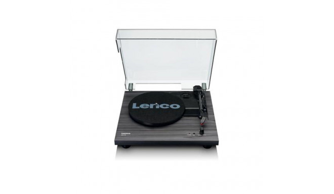 Lenco LS-10 Belt-drive audio turntable Black Semi Automatic