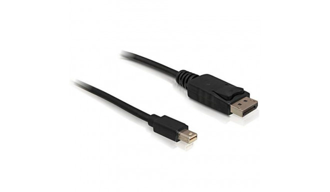DeLOCK mini DP/DP 1.2 2 m Mini DisplayPort DisplayPort Black