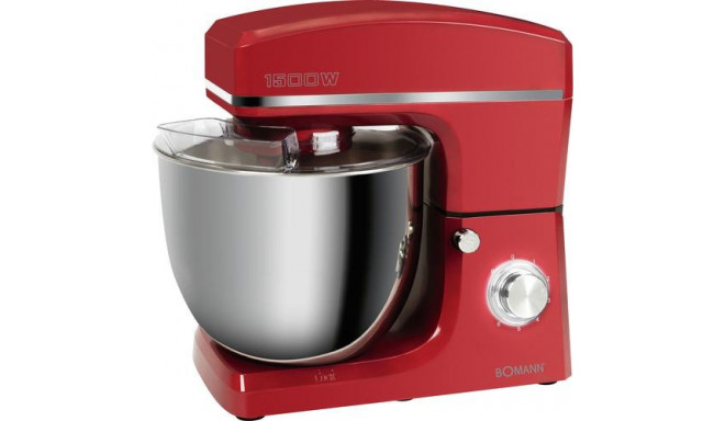 Bomann KM 6036 CB food processor 1500 W 10 L Red