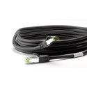 Goobay CAT 8.1 Patch Cord, S/FTP (PiMF), black, 0.25m