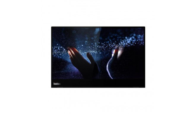 Lenovo M14t LED display 35.6 cm (14&quot;) 1920 x 1080 pixels Full HD Touchscreen Black