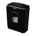 Fellowes Powershred 6M paper shredder Micro-cut shredding Black