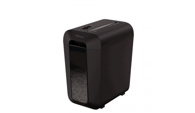 Fellowes LX65 paper shredder Cross shredding 4 cm Black