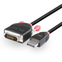 Lindy 2m DisplayPort to DVI-D Cable